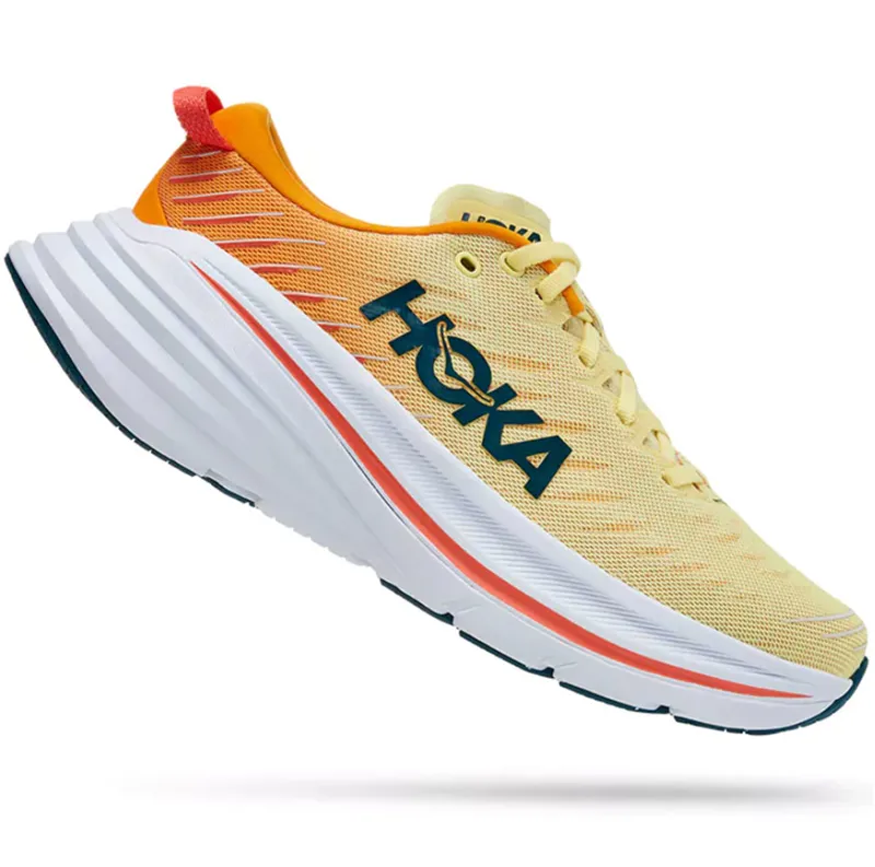 Hoka One One Women's Bondi X Yellow-4